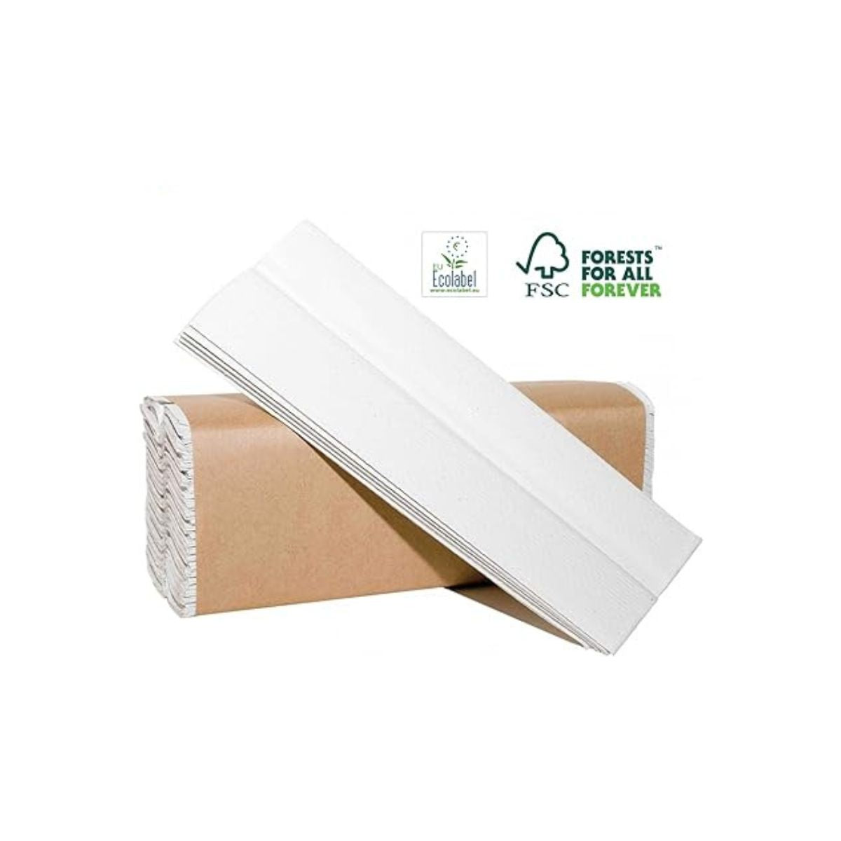 C-Fold Paper Hand Towel 2-Ply | Pack of 2430 Sheets/ 2760 Sheets (8500688158975)