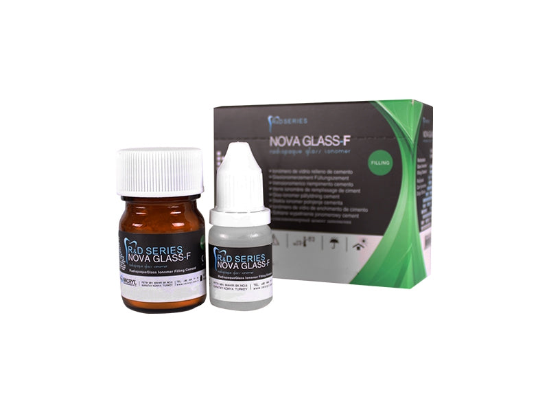 Nova Glass F - Radiopaque Glass ionomer filling cement (8500766671103)