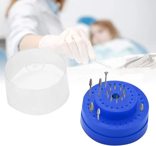 Dental Bur Holder Box with 60 Slots Circle (14749538451834)