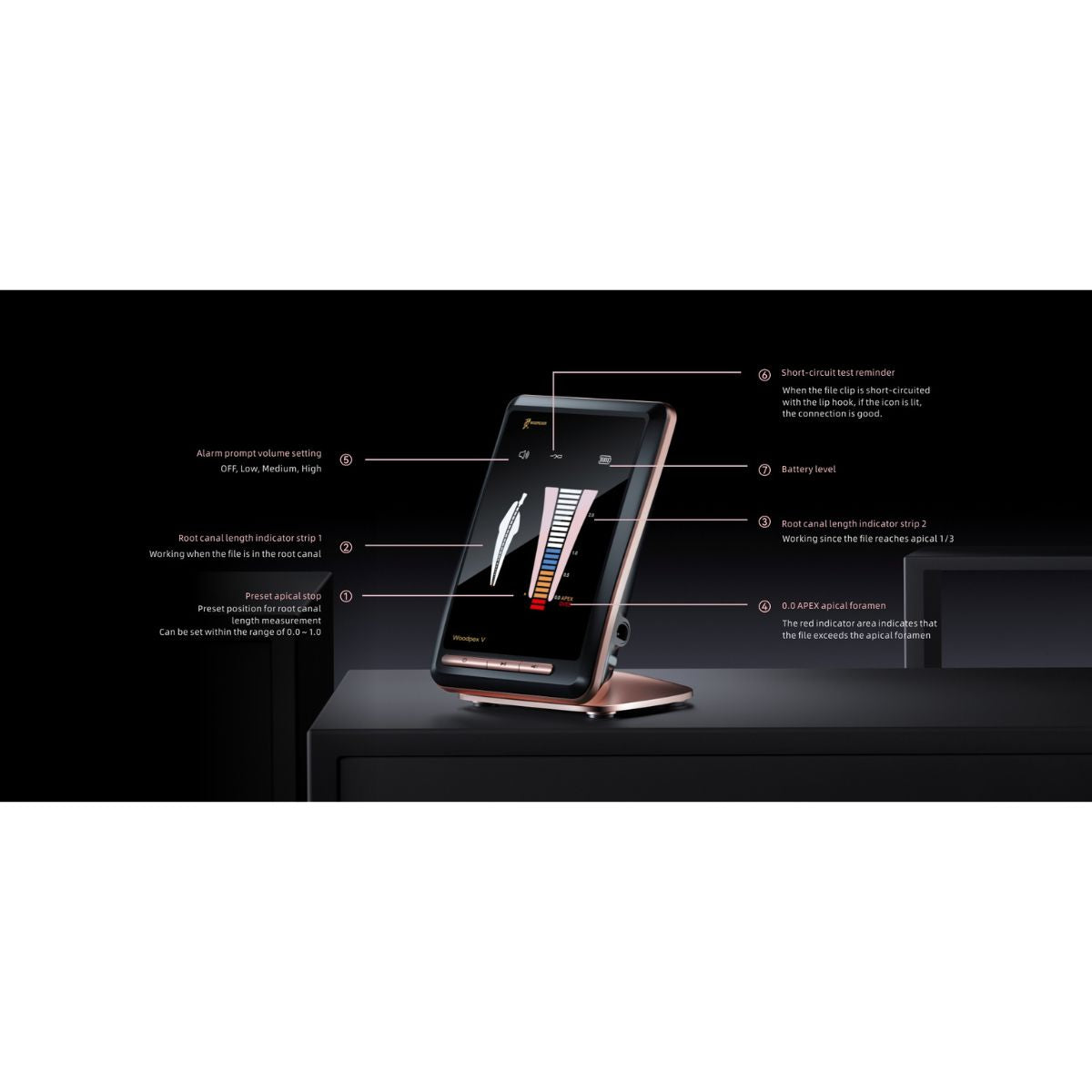 Woodpecker Woodpex 5 Apex Locator (4440319000663)