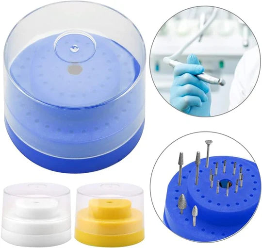Dental Bur Holder Box with 60 Slots Circle (14749538451834)