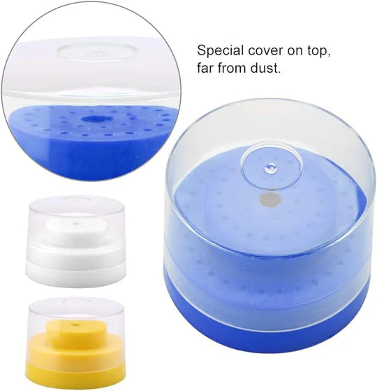 Dental Bur Holder Box with 60 Slots Circle (14749538451834)