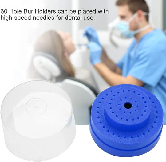 Dental Bur Holder Box with 60 Slots Circle (14749538451834)