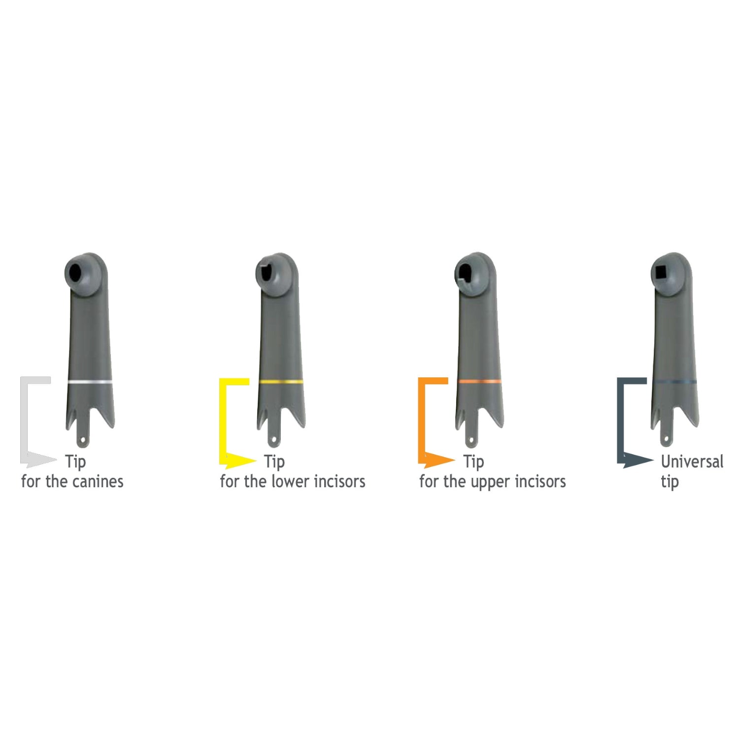 Acteon Sopro intraoral tips for Soprolife/Soprocare 4 Pcs