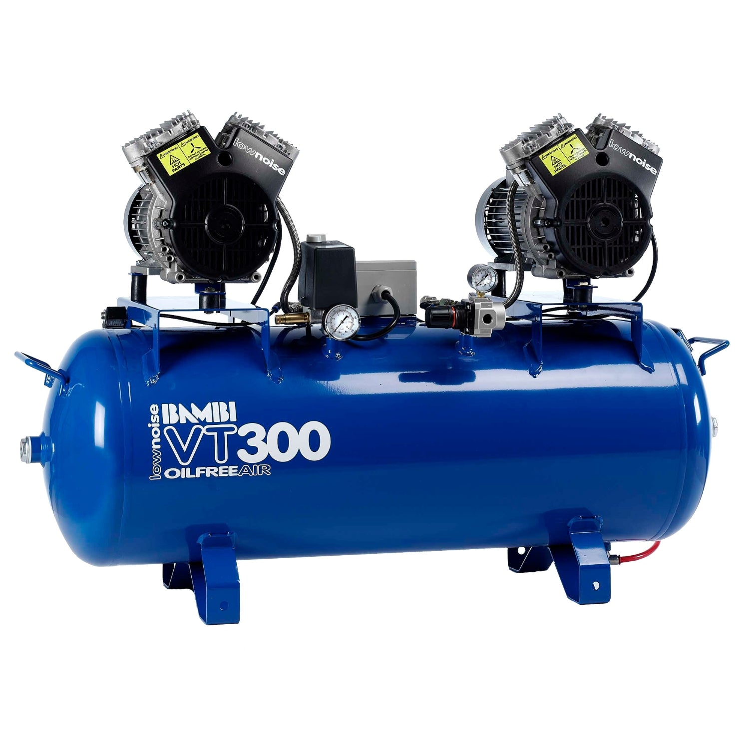 Bambi VT300 Compressor - Oil Free Ultra-Low Noise