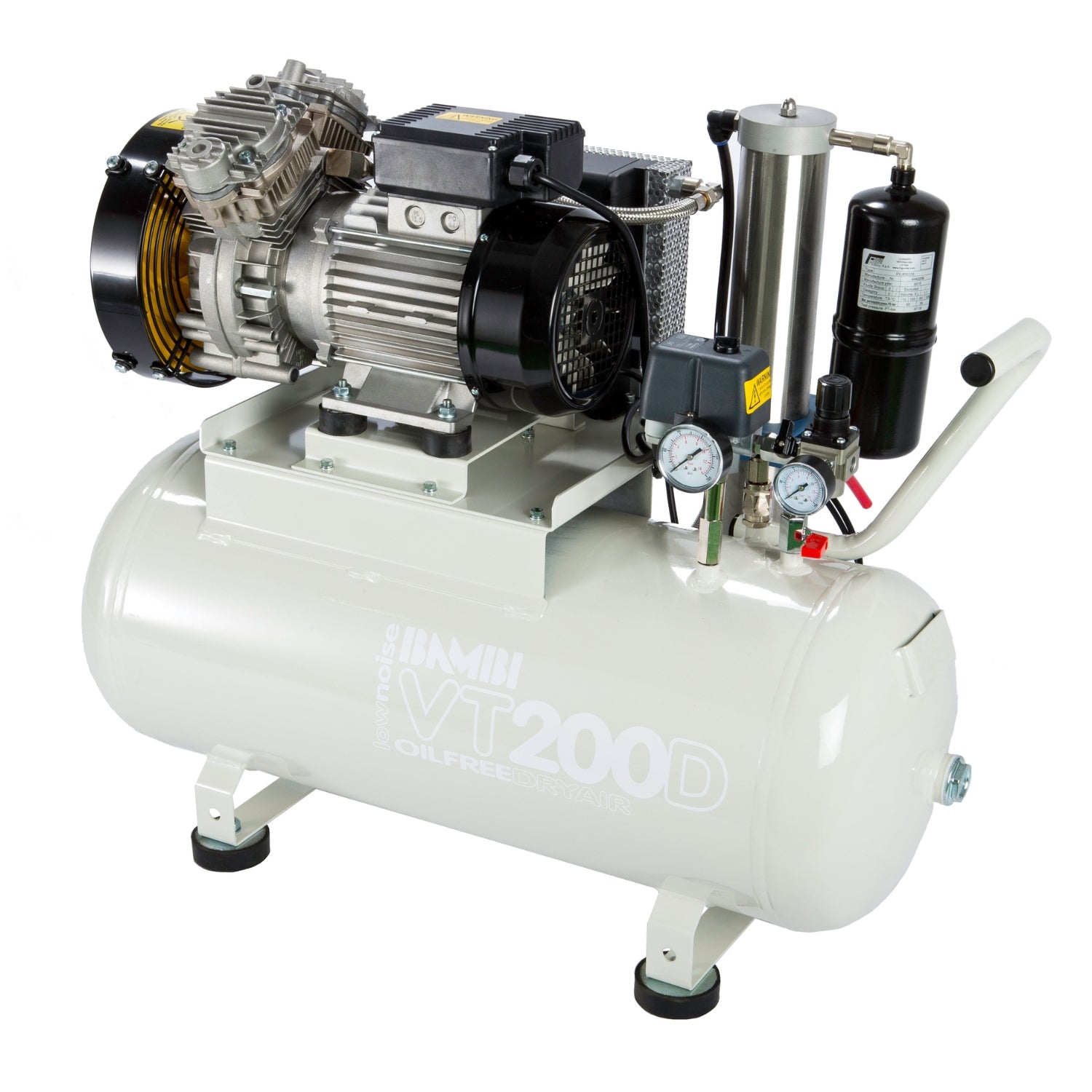 Bambi VTH200D Oil Free Compressor