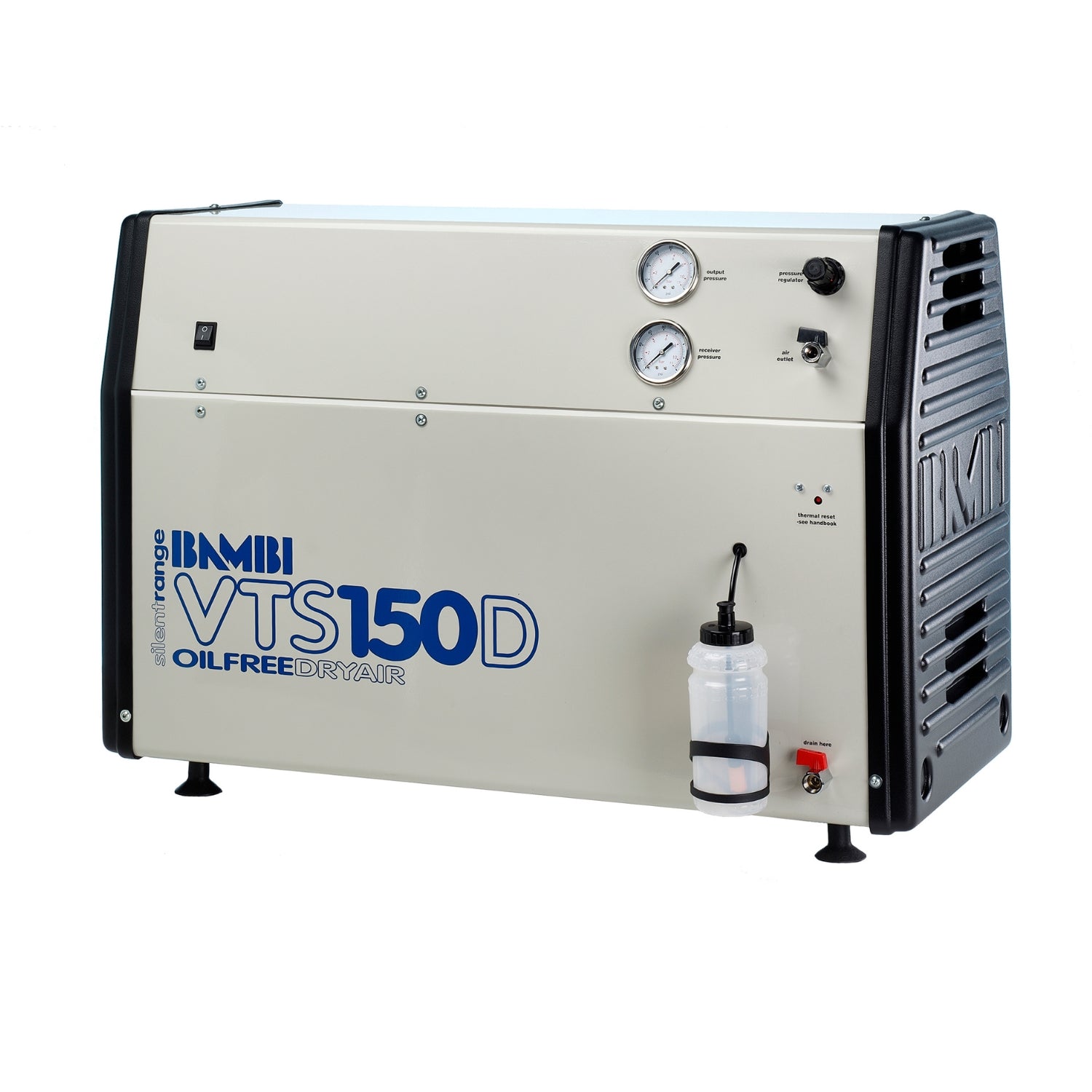 Bambi VTS150D Oil Free Compressor With Dryer
