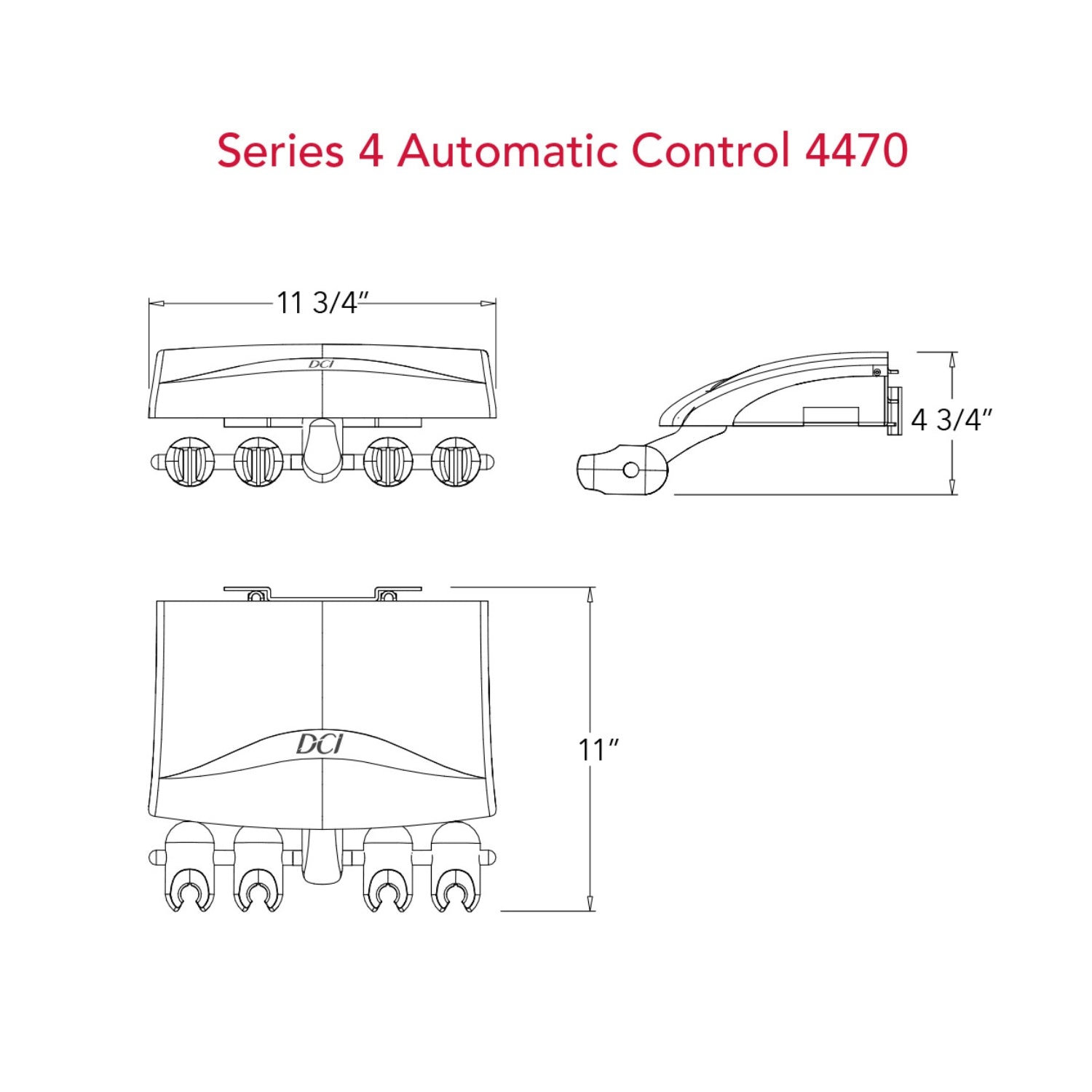 DCI Series IV Cabinet or Wall Mounted Delivery System