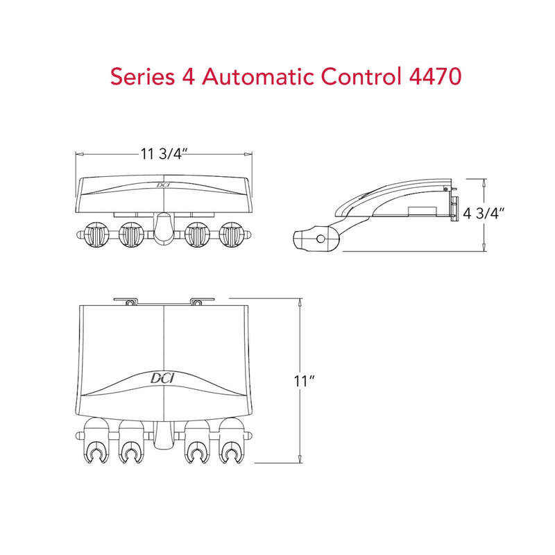 DCI Series IV Cabinet or Wall Mounted Delivery System