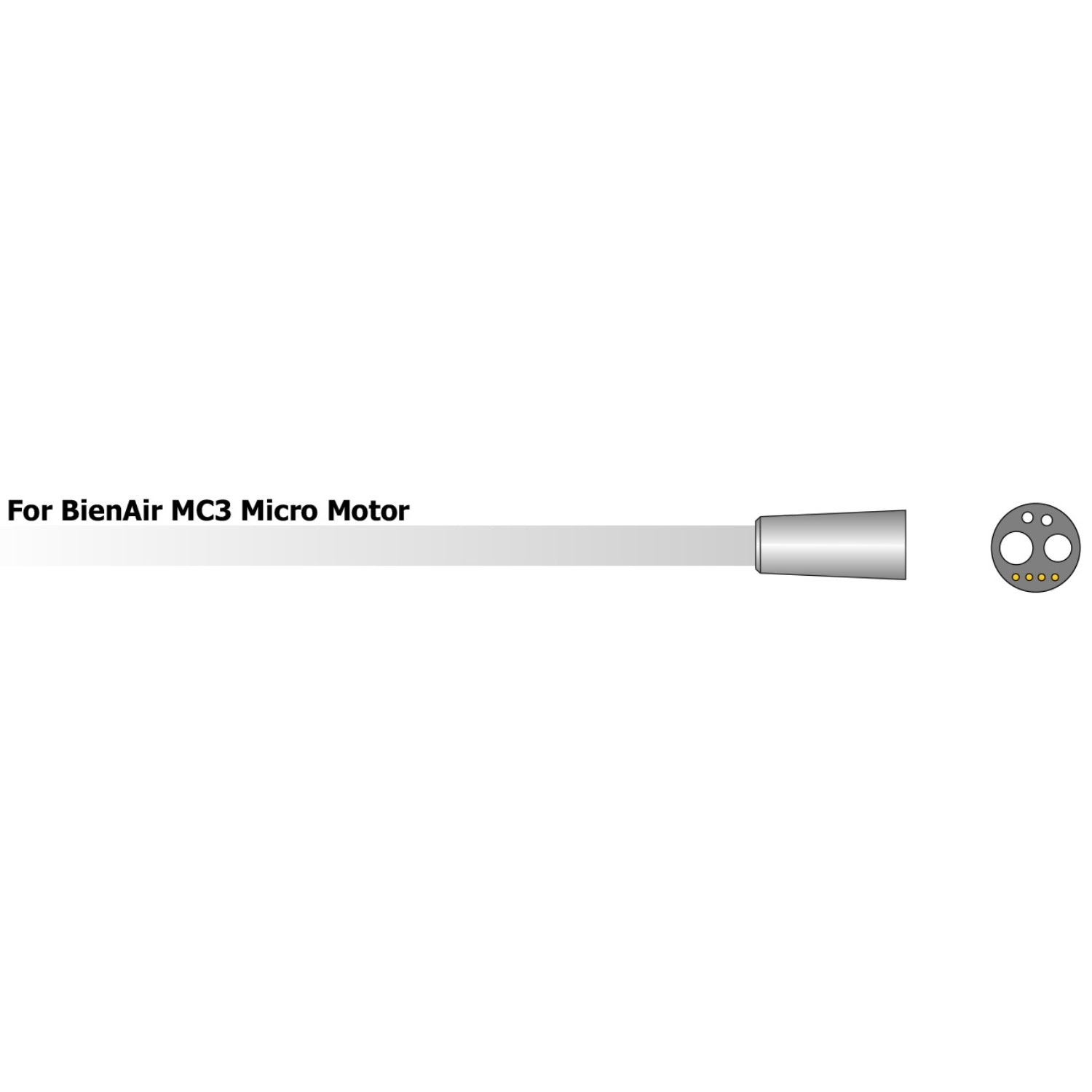 Denlux Cefla Tubing for Bien Air MC3 Micro Motor