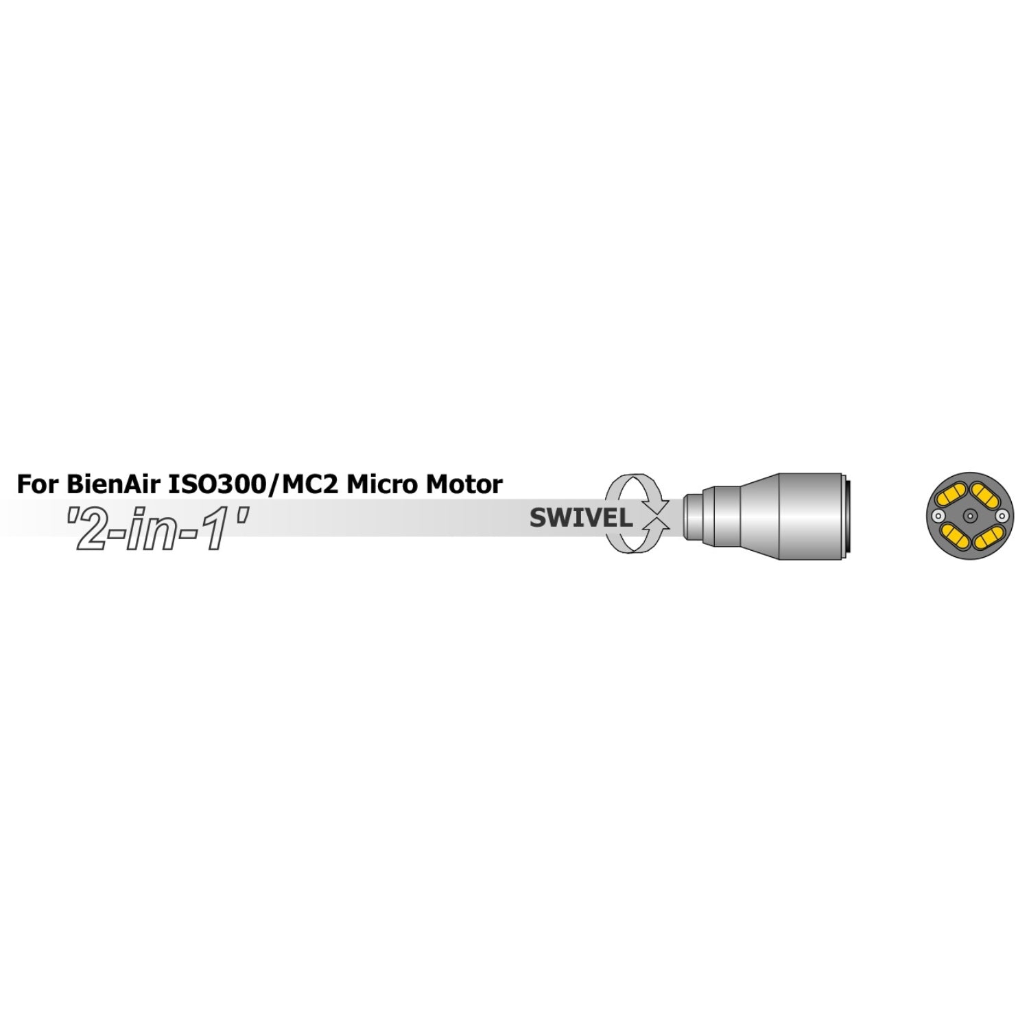 Denlux Sirona Tubing for MC2- Isolite Micro Motor