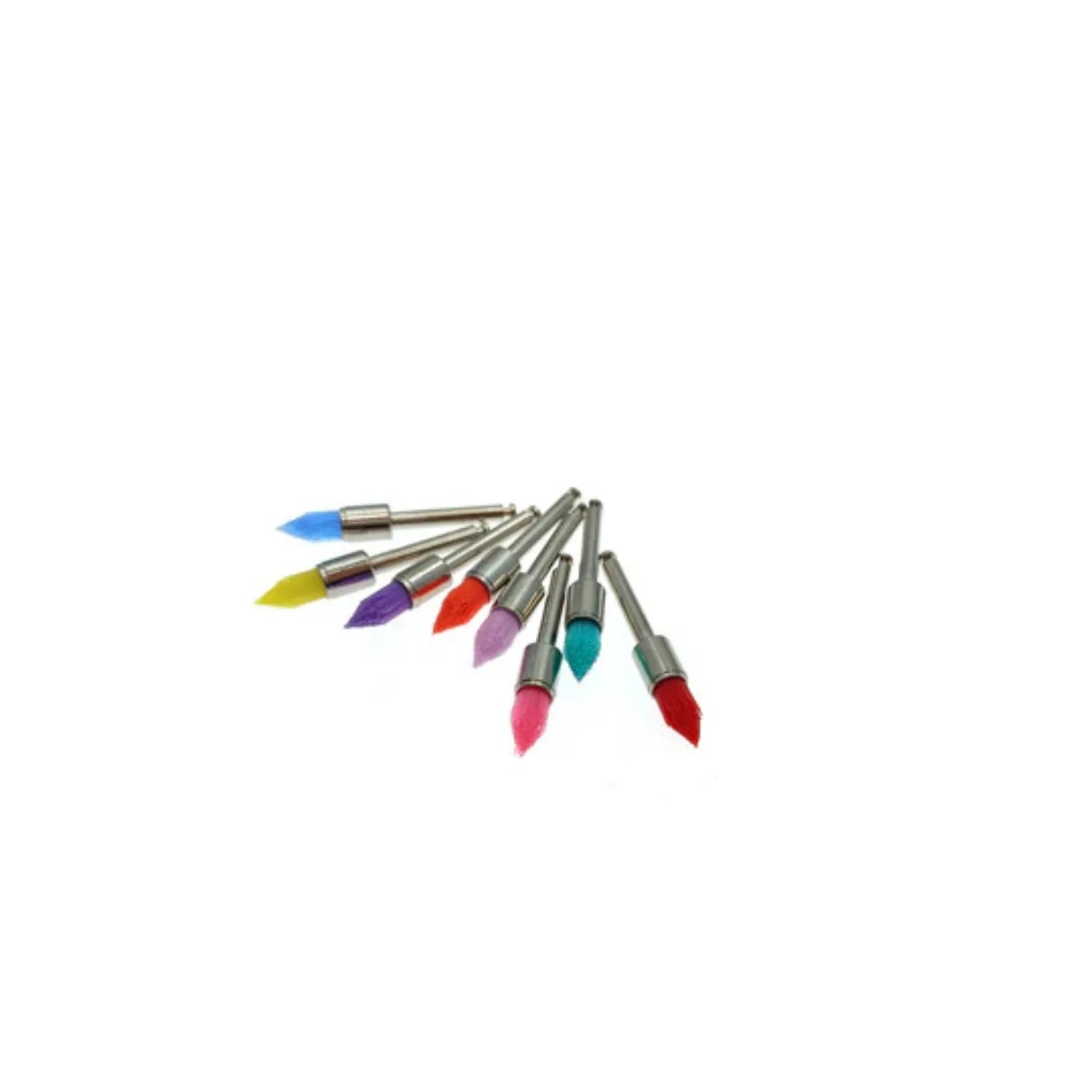 Dental Prophy Multicolour Nylon Brush Pencil Sharp Pack of 100