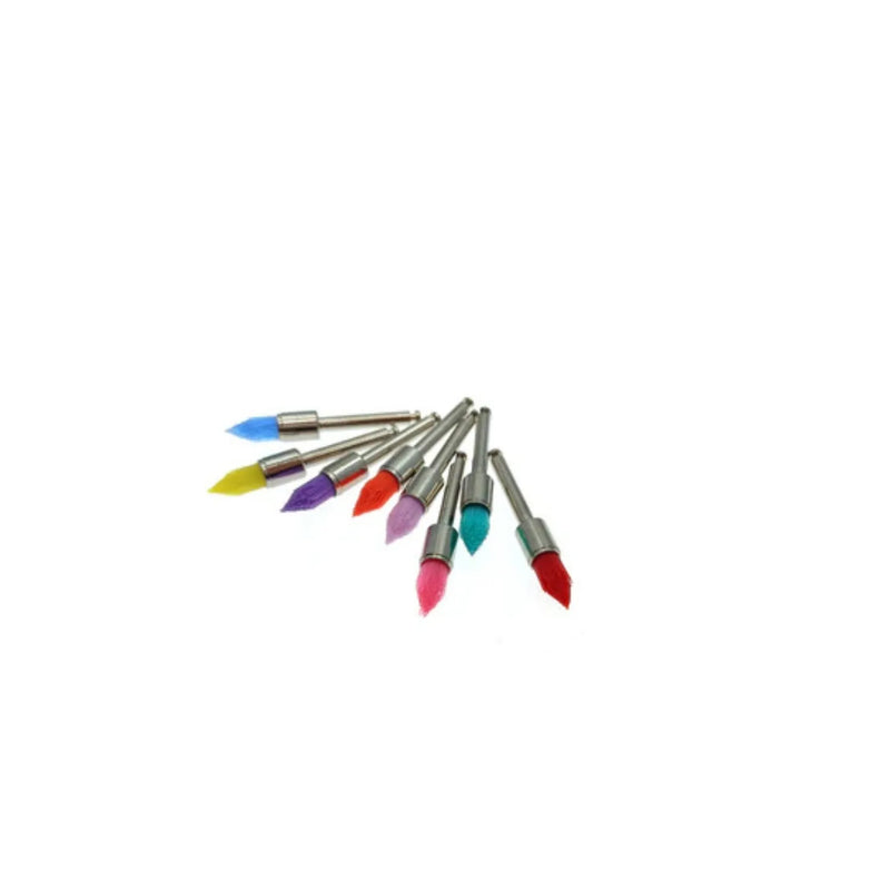 Dental Prophy Multicolour Nylon Brush Pencil Sharp Pack of 100