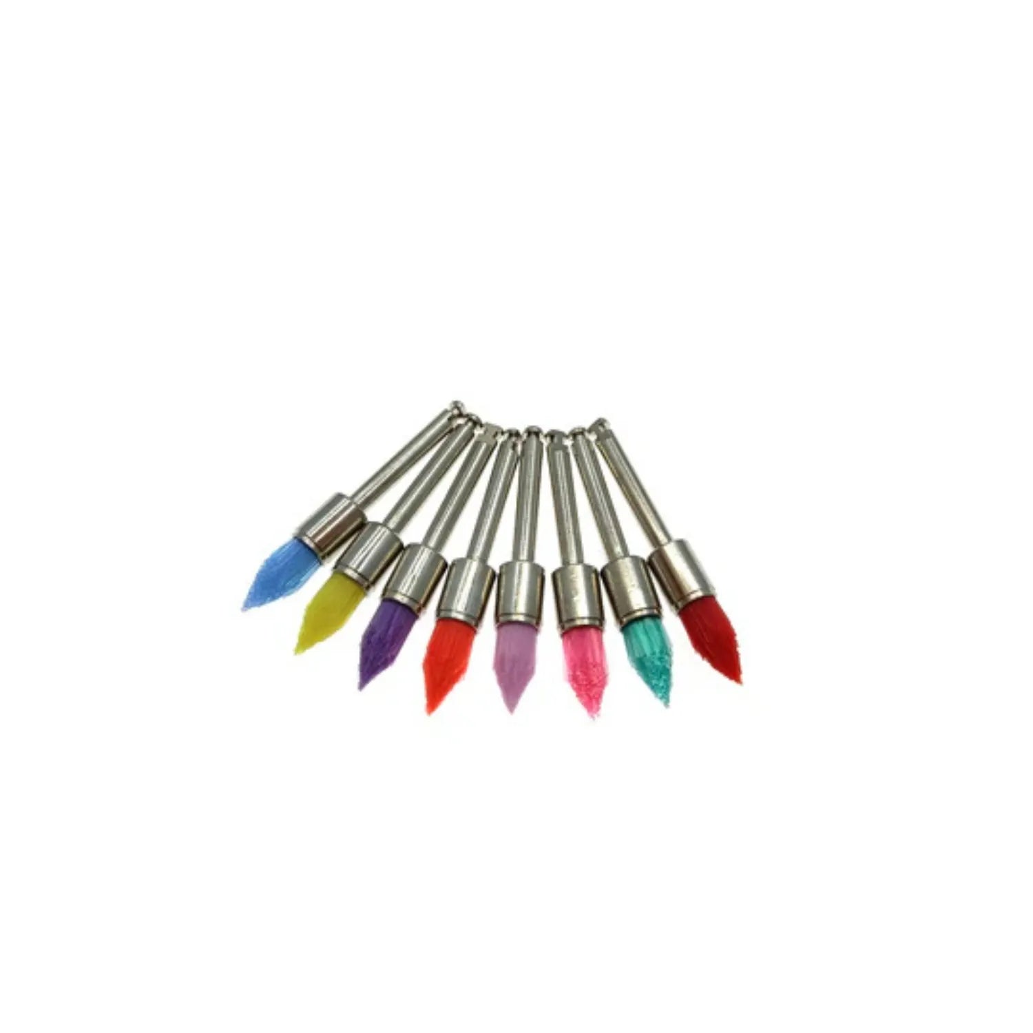 Dental Prophy Multicolour Nylon Brush Pencil Sharp Pack
