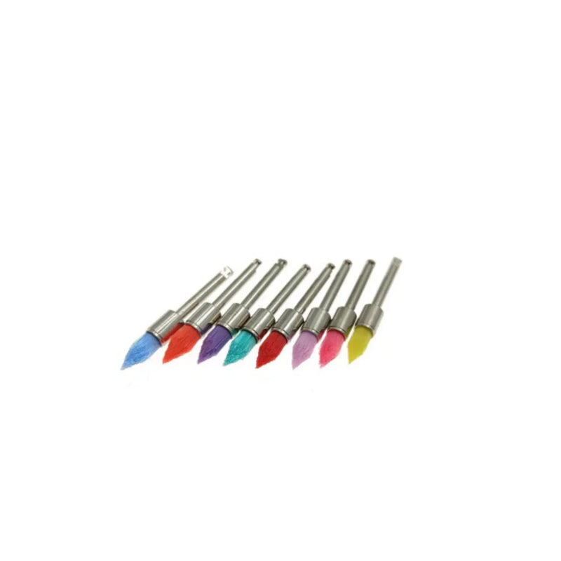 Dental Prophy Multicolour Nylon Brush Pencil Sharp Pack of 100
