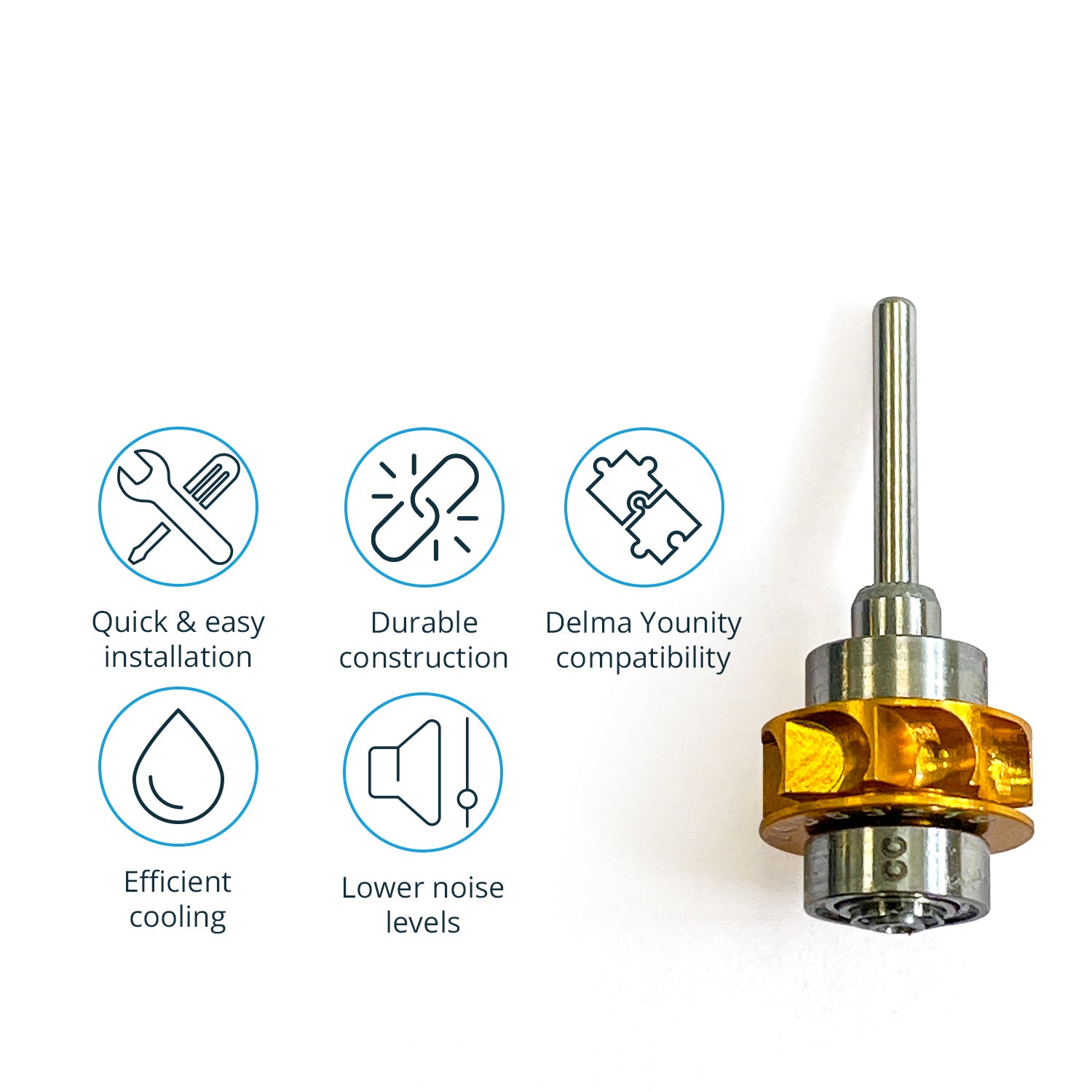 Delma Younity High speed handpiece cartridges RD M3 CC