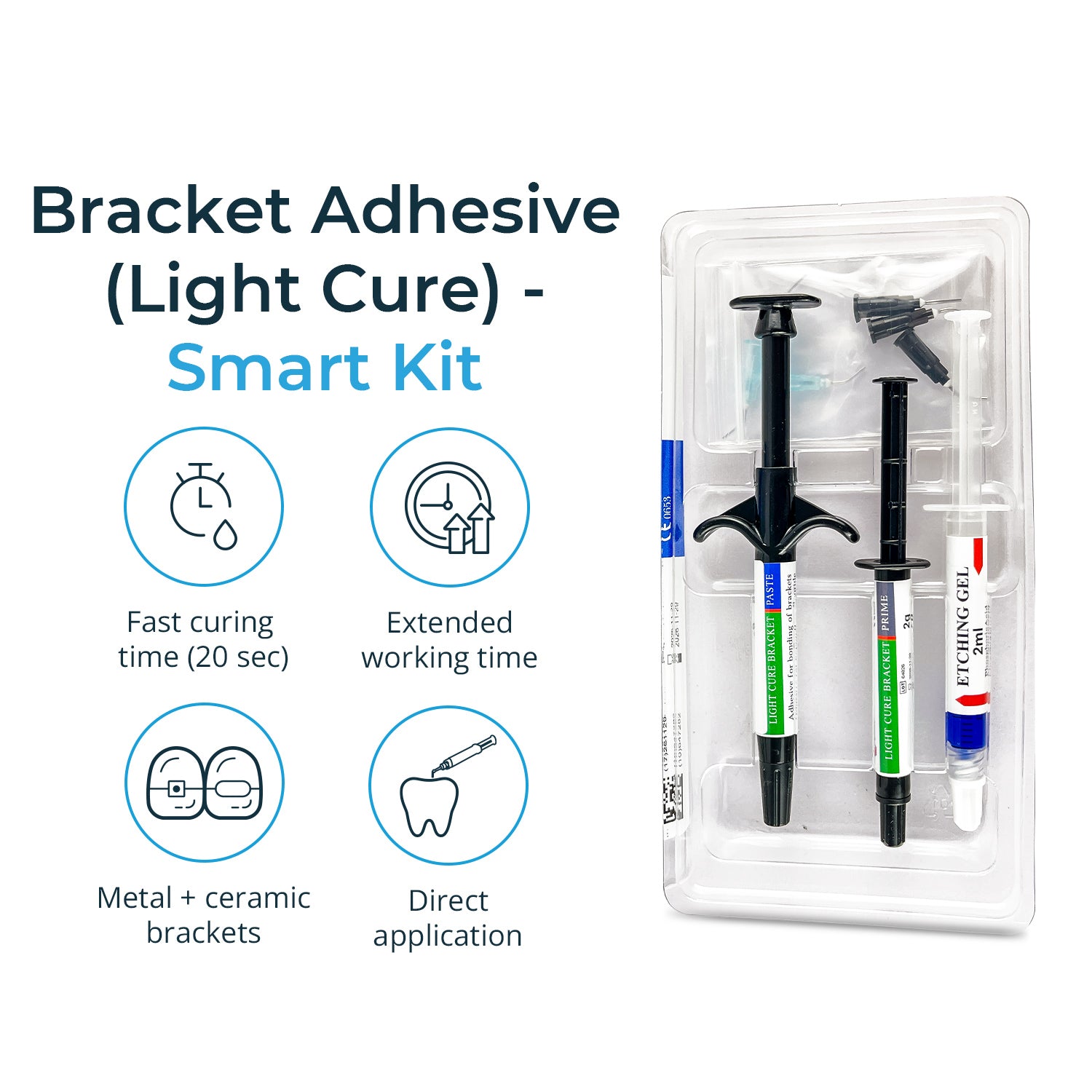 DMP Bracket Adhesive (Light Cure) - Smart Kit