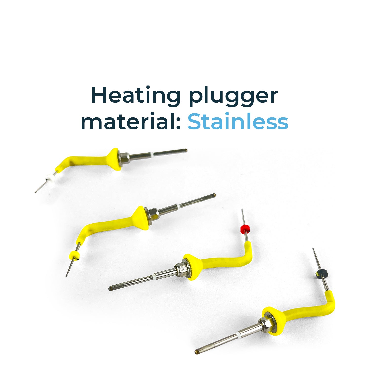 Heated plugger for endo obturation system (Pack of 4)