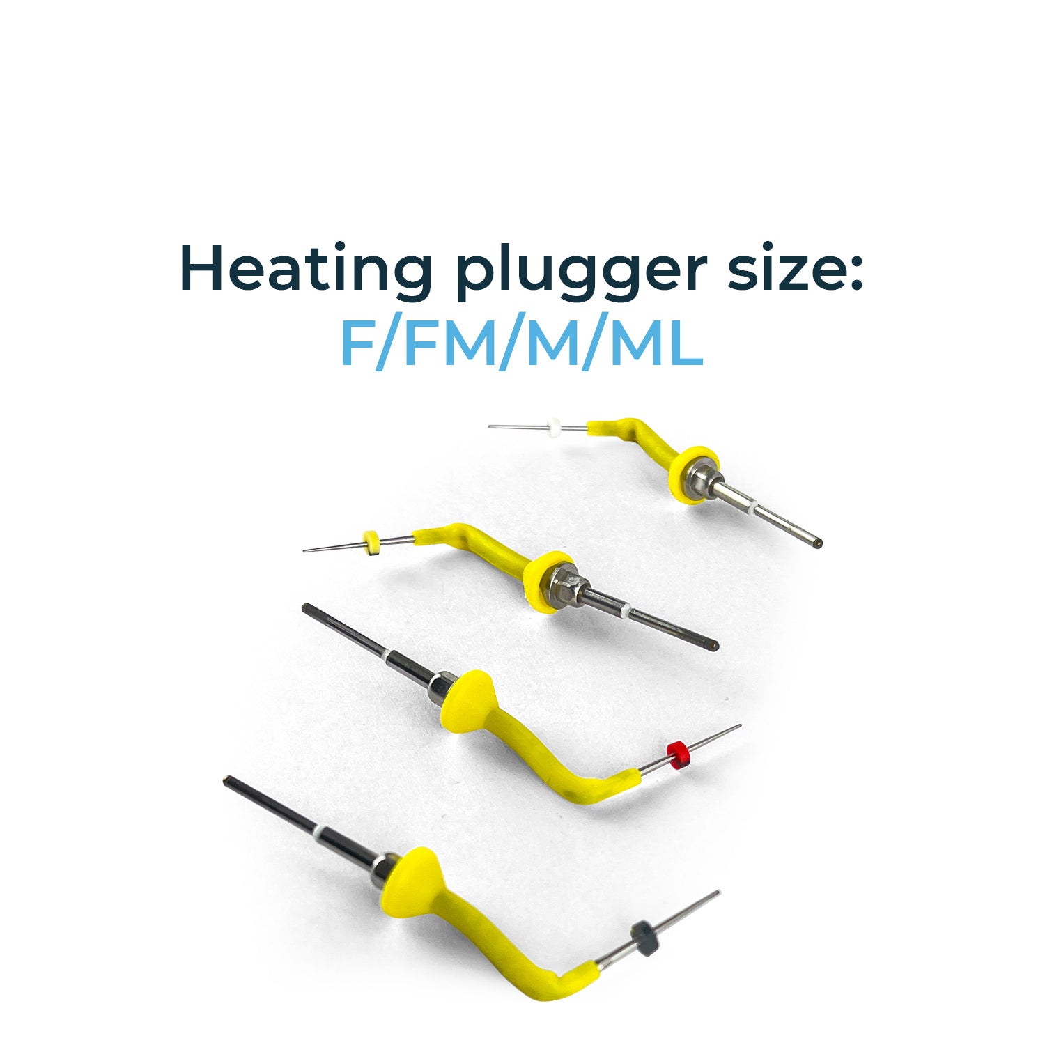 Heated plugger for endo obturation system (Pack of 4)