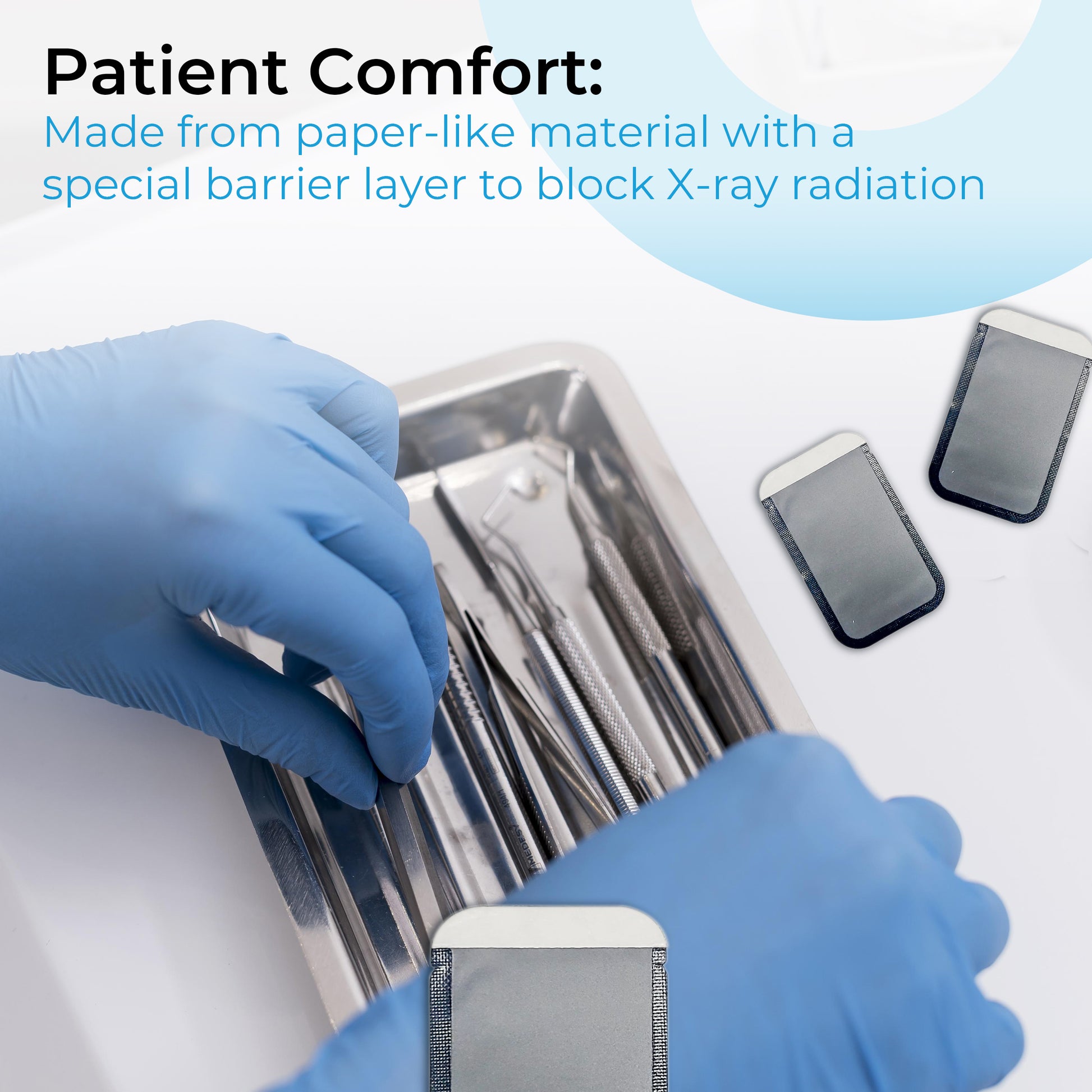 Dental X-Ray Barrier Envelopes Size: 0, 1, and 2