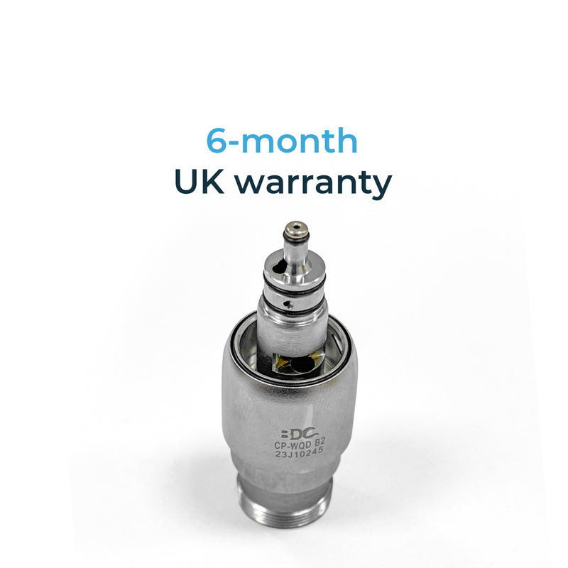 Delma W&H compatible Two Hole Quick Coupling WQD B2