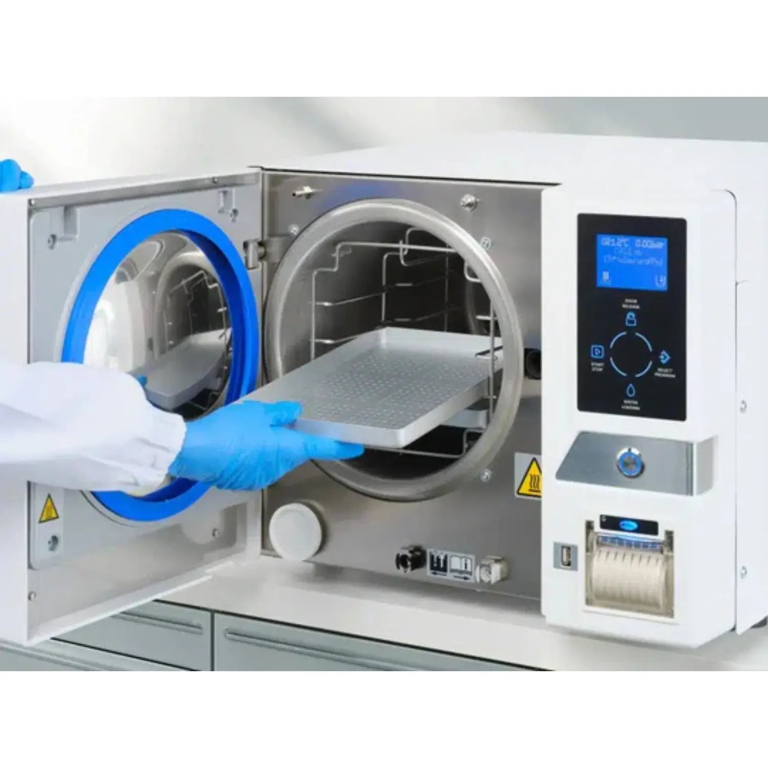Newmed Hera B18 and B23 B-Class Vacuum Autoclave Incl. Printer and USB Logger