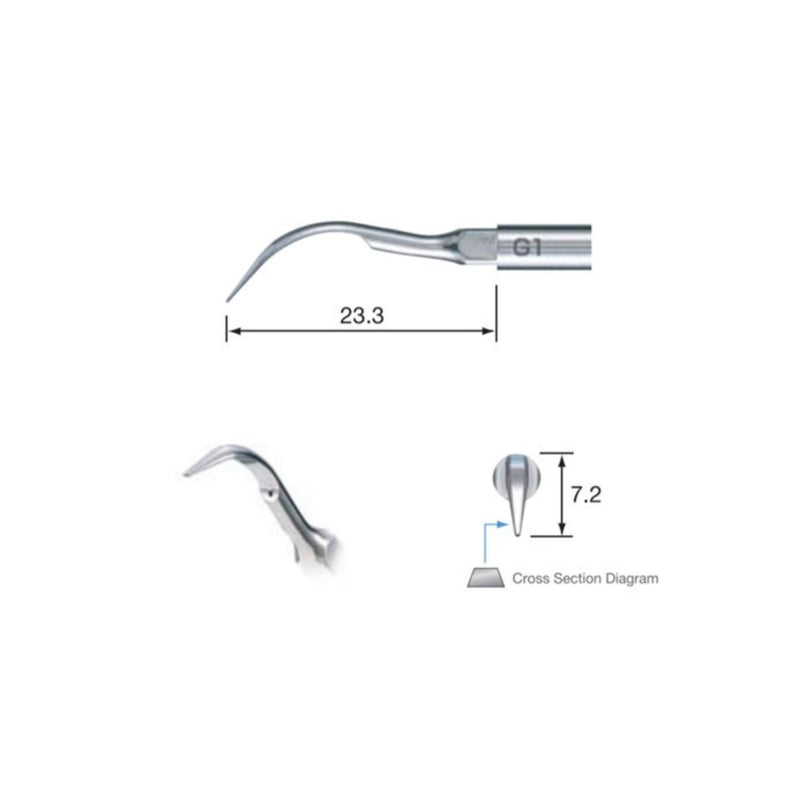NSK Varios G1 Scaling Tip Size and Length