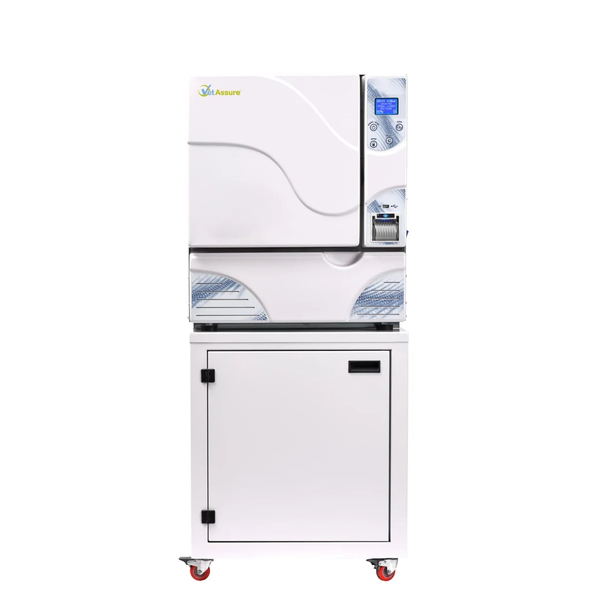 Midmark VetAssure Veterinary 1 and 3 Phase 60 Litres B-Class Autoclave Incl. Printer + Data Logger + Base Cabinet (8392607236351)