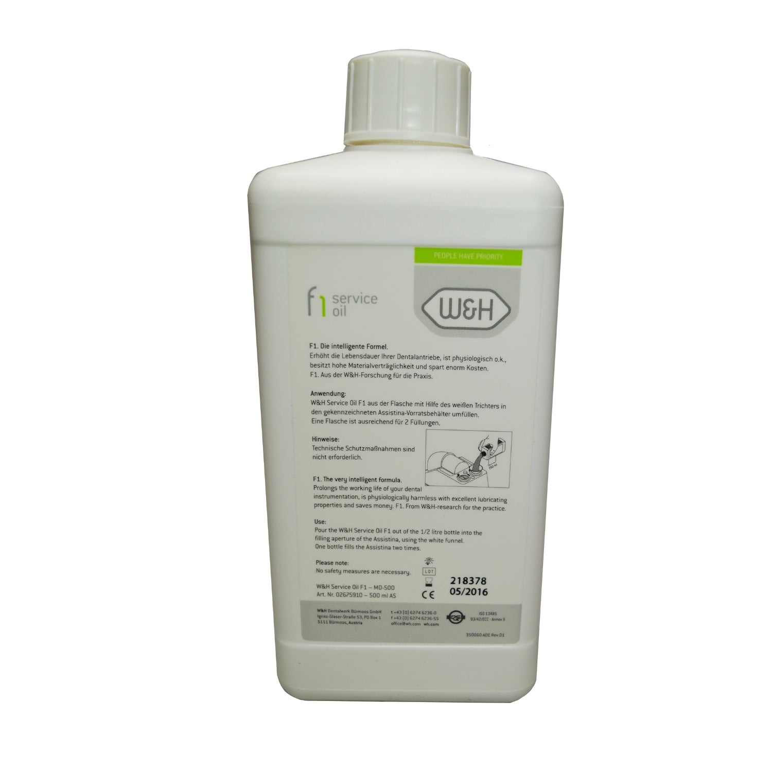 W&H Assistina Cleaning Lubricating Set