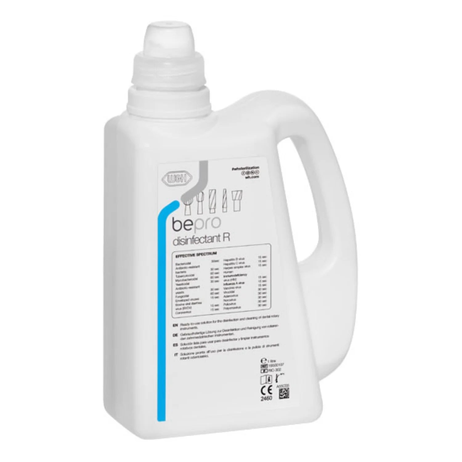 W&H BePro Disinfectant R for Rotary Instruments (1L & 5L)