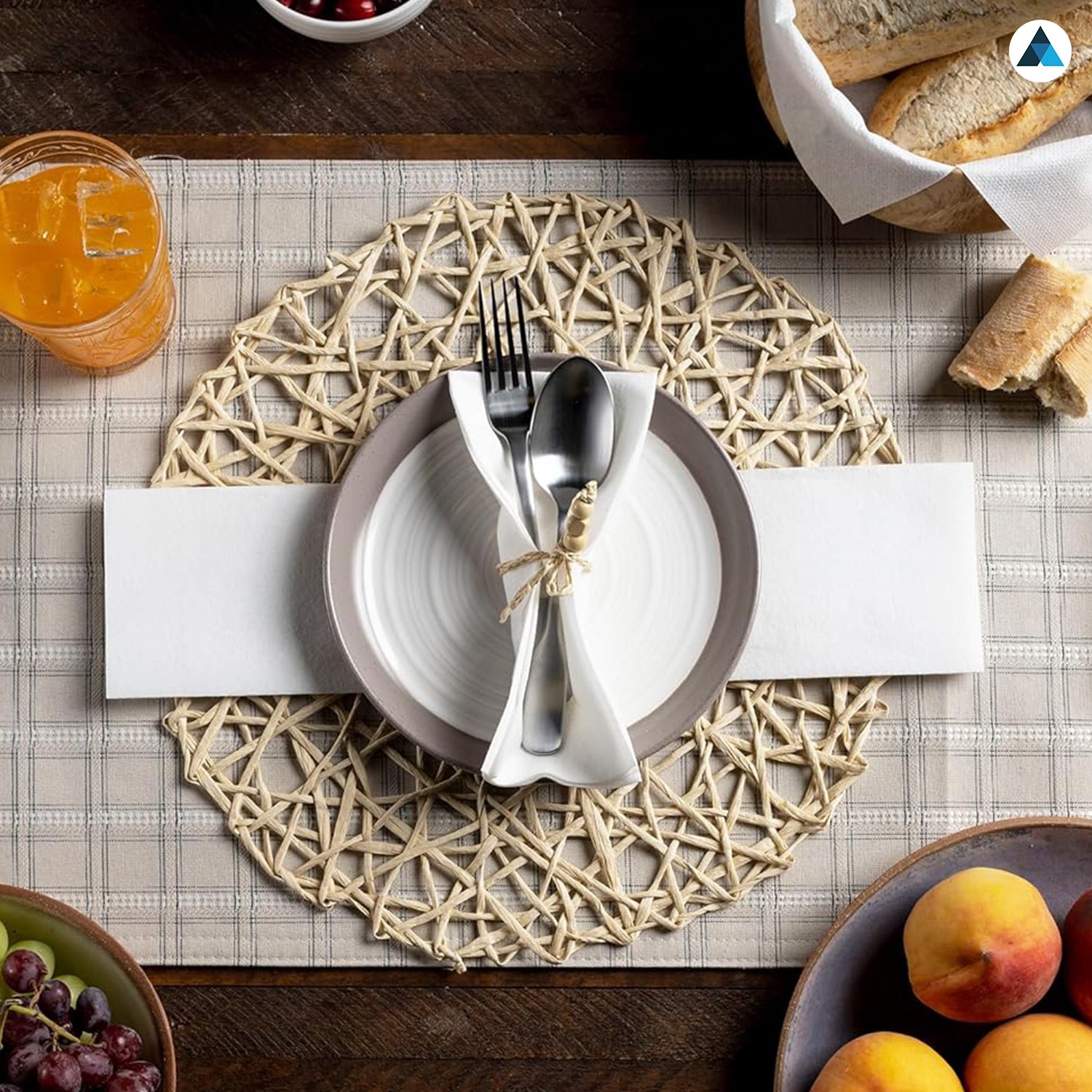 Premium White 2-Ply Disposable Napkins