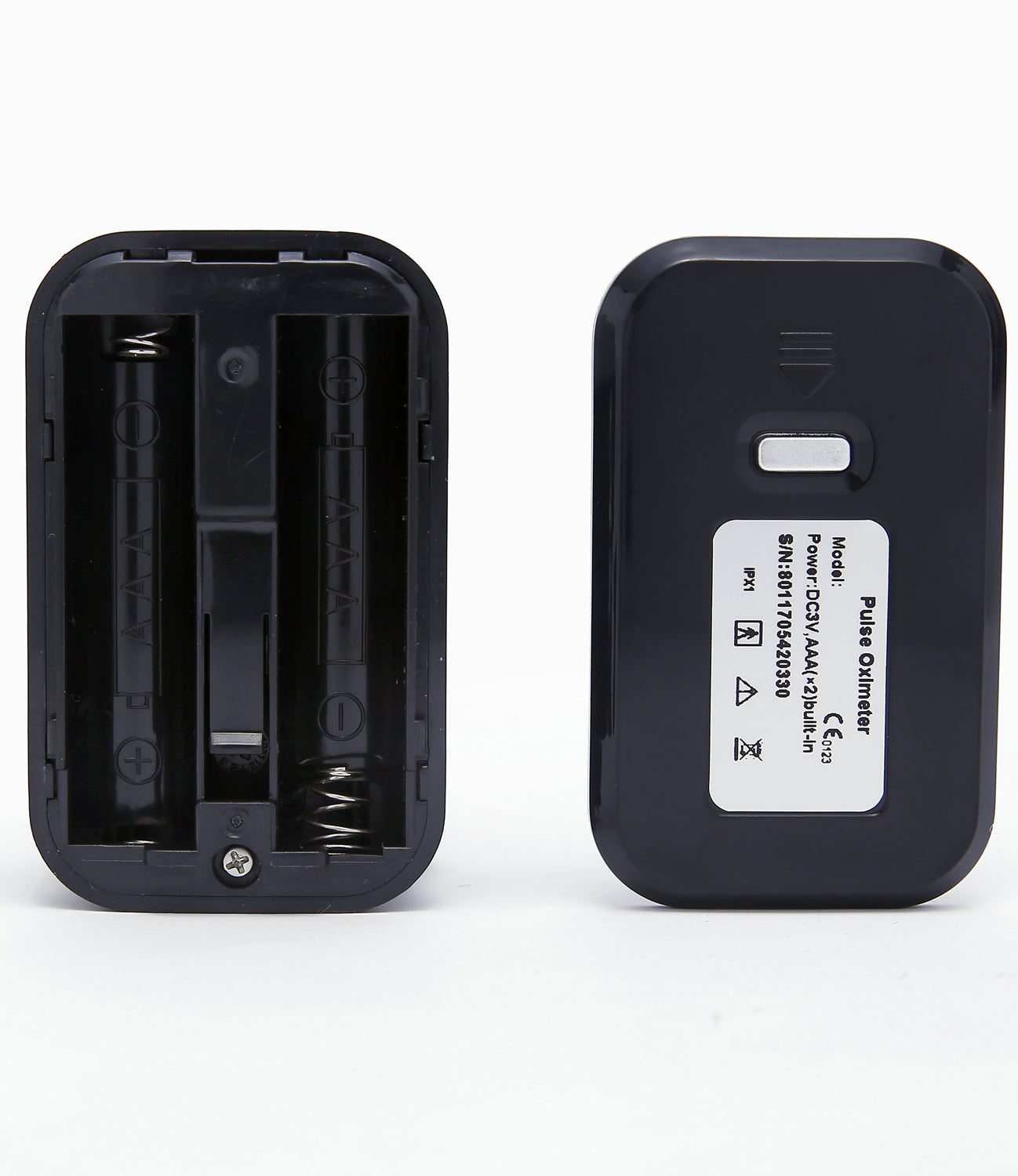 Black Fingertip Pulse Oximeter for all Age Groups