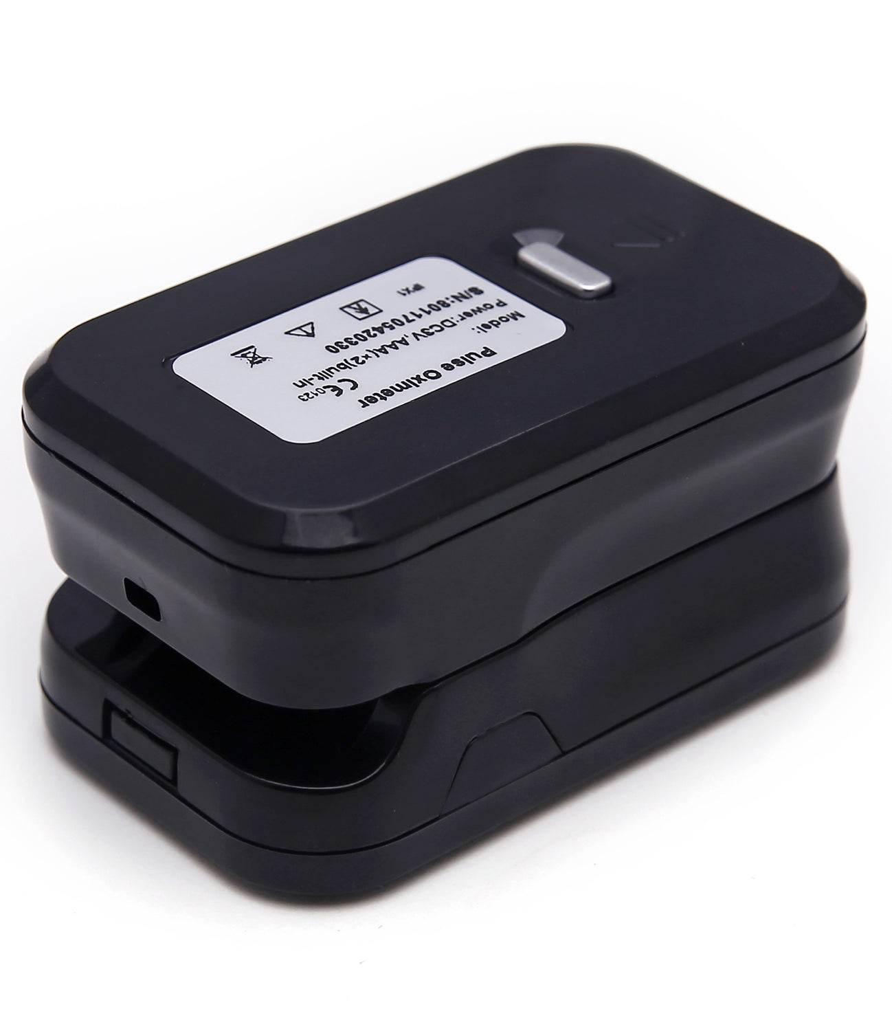 Black Fingertip Pulse Oximeter for all Age Groups
