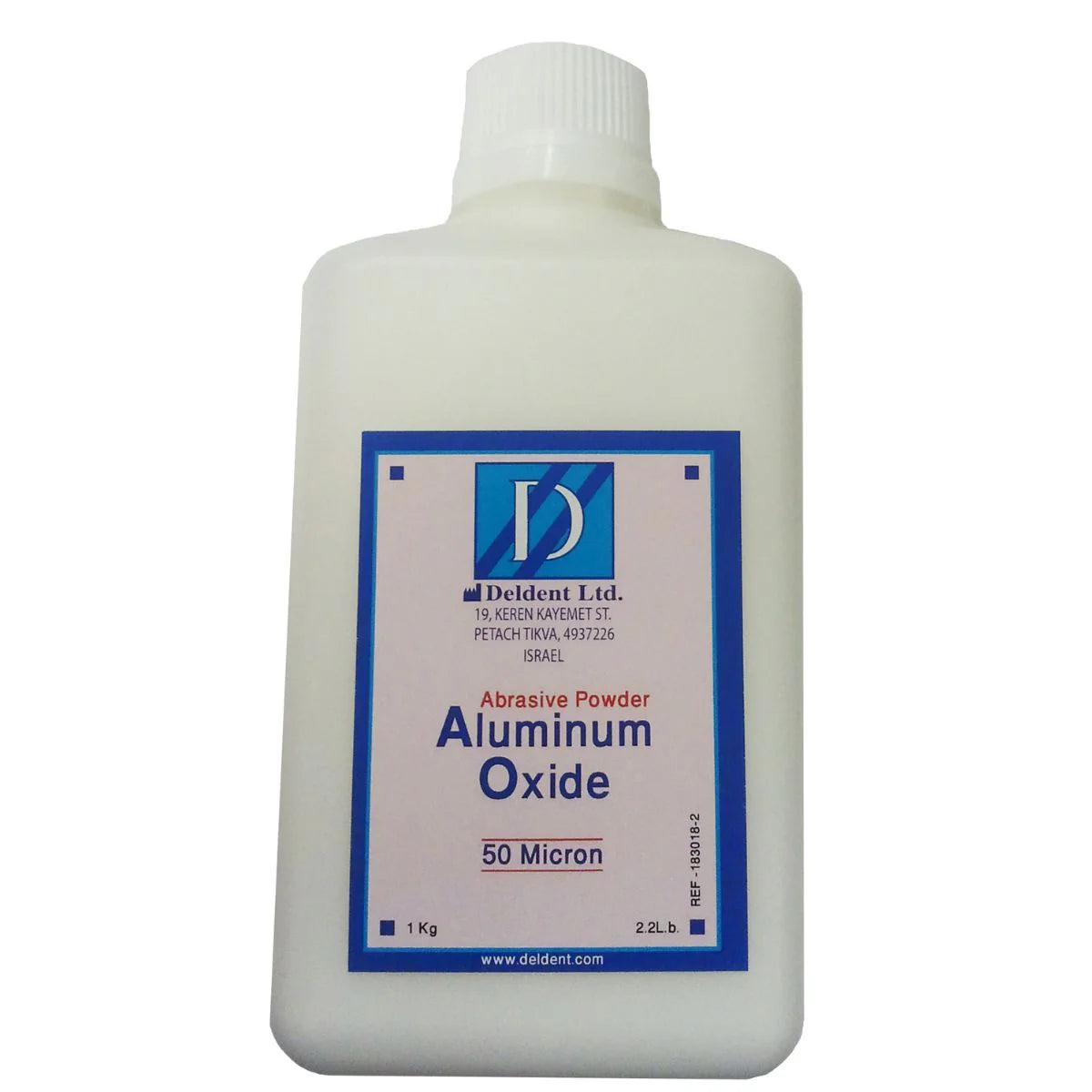 Deldent Aluminium Oxide Powder 50 Micron 1kg