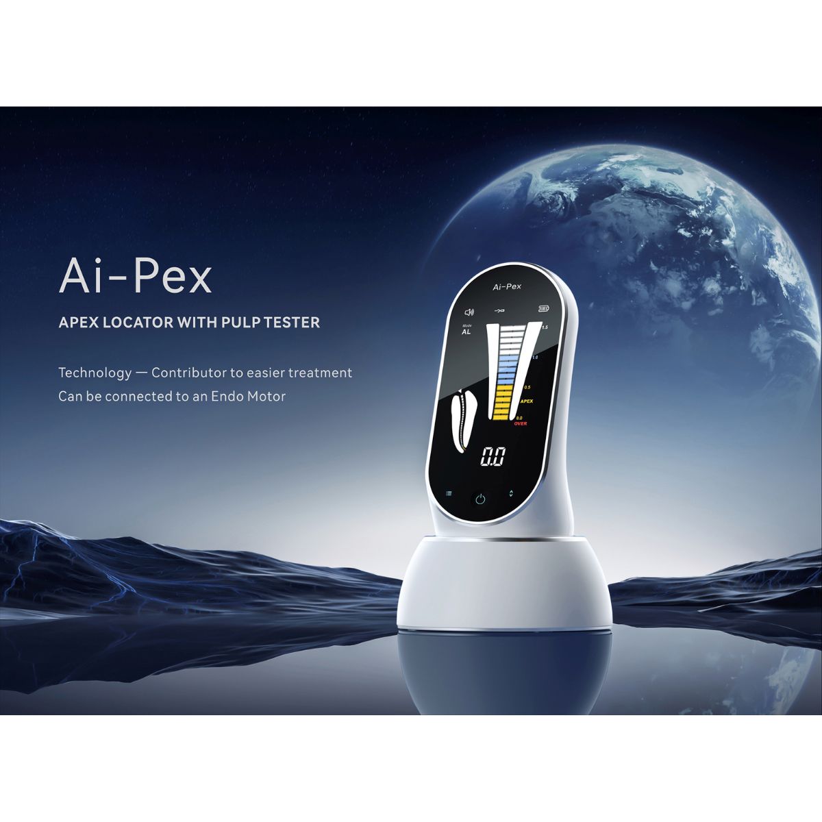 Ai-Pex Apex Locator with Pulp Tester by DTE Woodpecker (8862344249599)