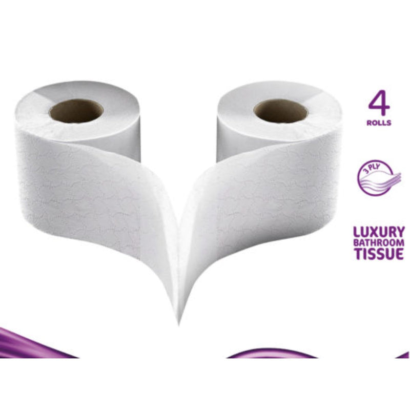 3 Ply Bliss Toilet Tissue Roll 10 x 4 pack Toilet Tissues