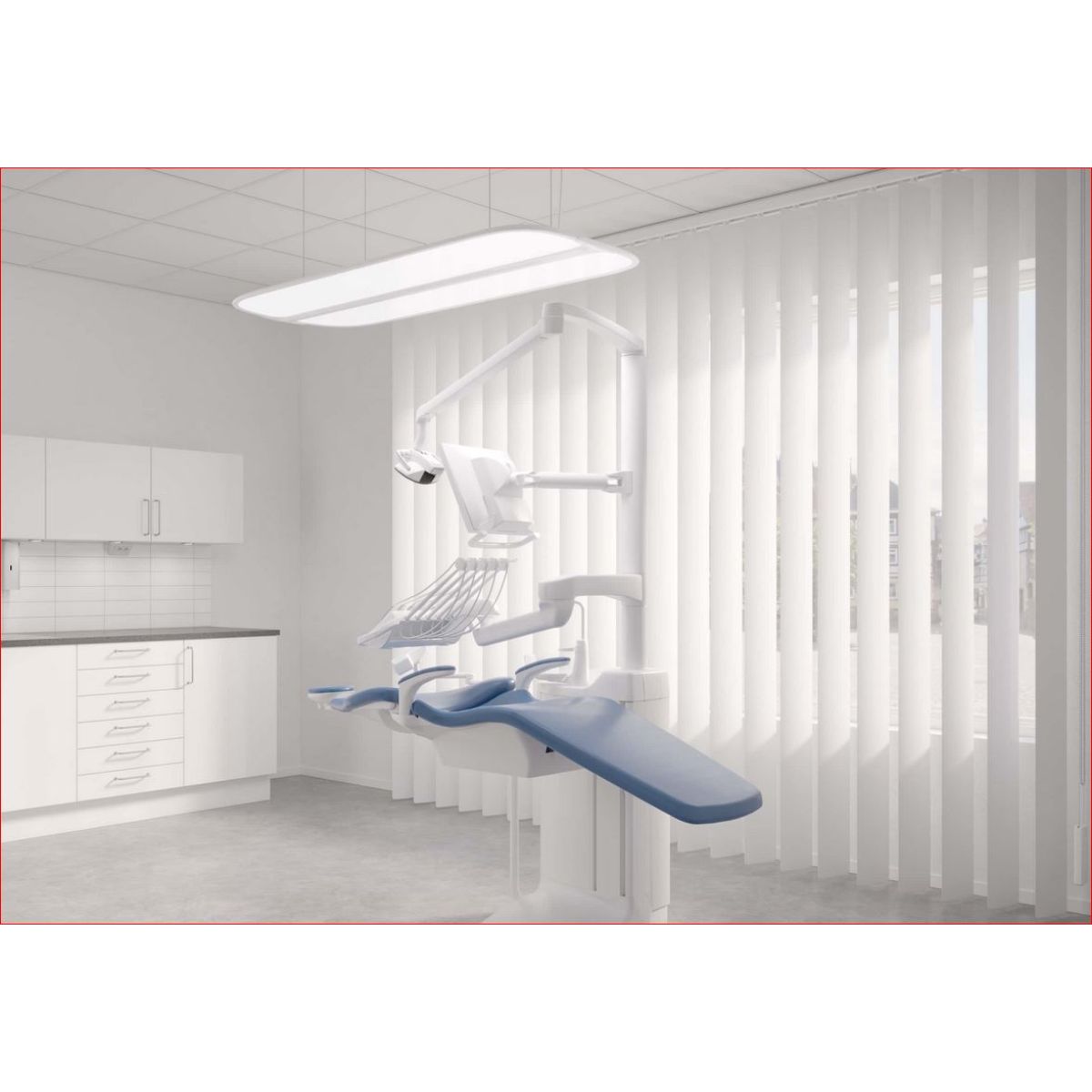 D-Tec Clair CL104 LED Light with Dimmer and Remote (8367560163583)