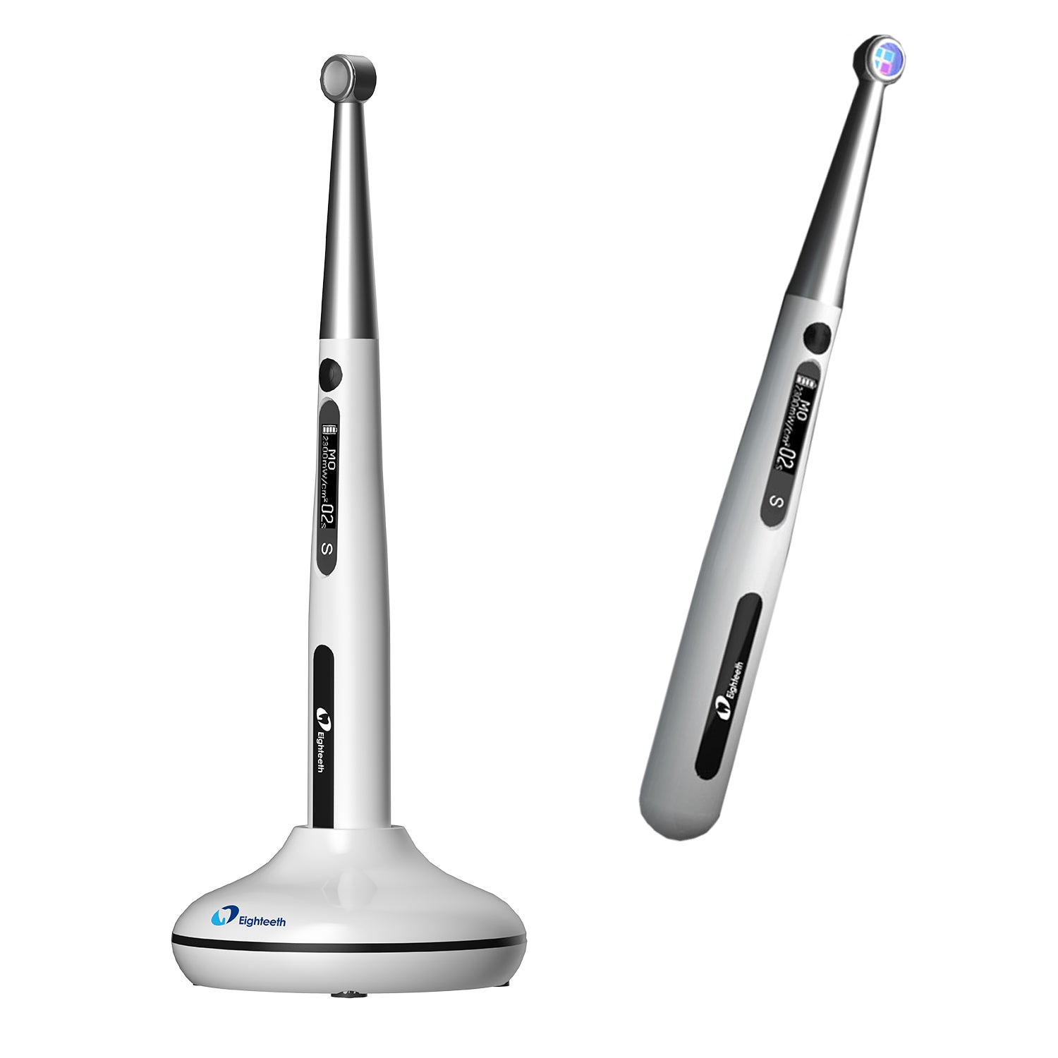 Eighteeth 4-LED Dental Curing Pen with Rotatable Head