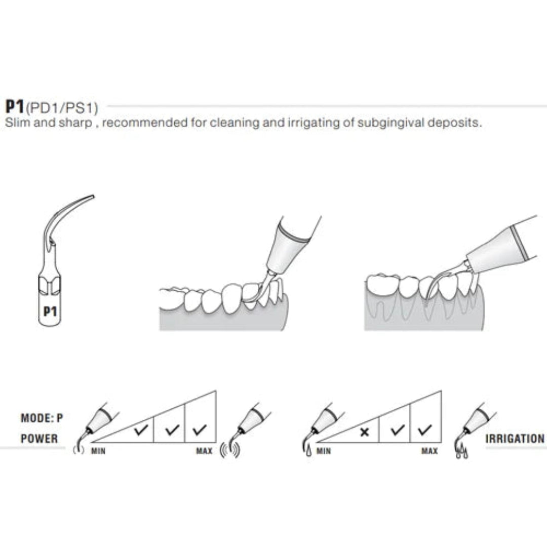 EMS/Woodpecker Compatible Scaler Tips P1