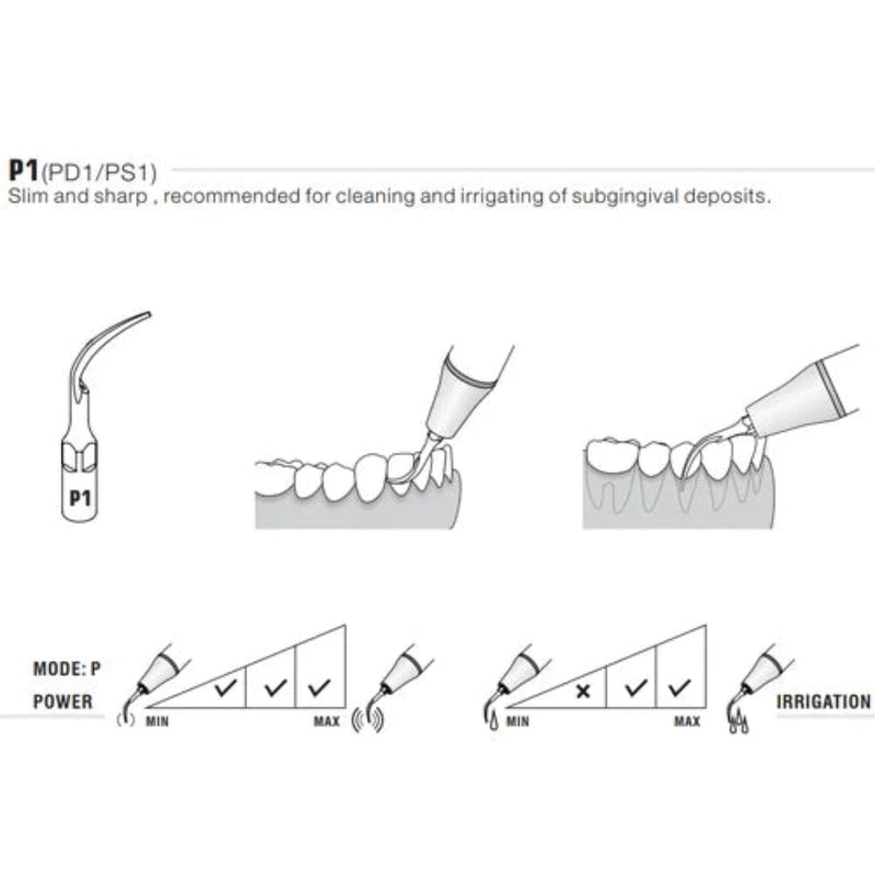 EMS/Woodpecker Compatible Scaler Tips P1