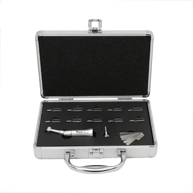 Tealth 4:1 Contra Angle Interproximal Enamel Reduction Strips IPR Handpiece Kit