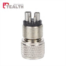 Tealth 2 to 4 and 4 to 2 Connector/ Adapter for High and Low Speed Dental Handpiece