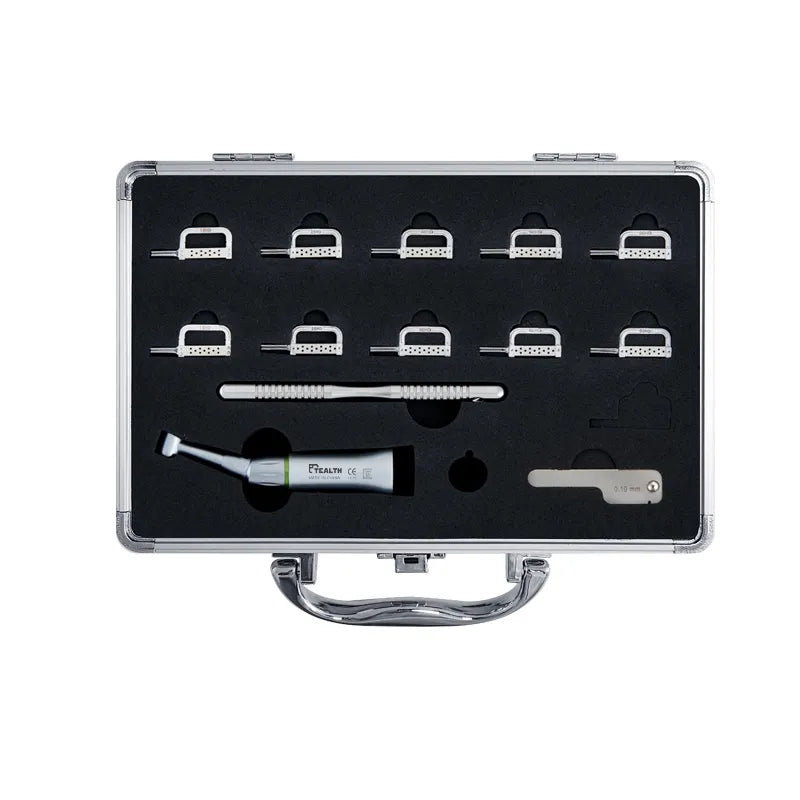 Tealth 4:1 Contra Angle Interproximal Enamel Reduction Strips IPR Handpiece Kit
