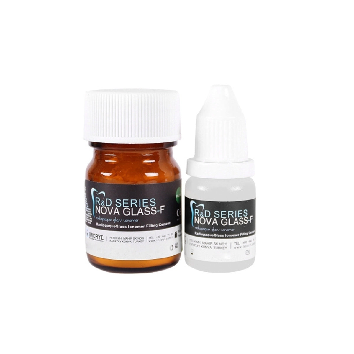 Nova Glass F - Radiopaque Glass Ionomer Filling Cement