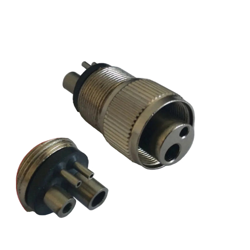 Tealth 2 to 4 and 4 to 2 Connector/ Adaptor for High and Low Speed Dental Handpiece