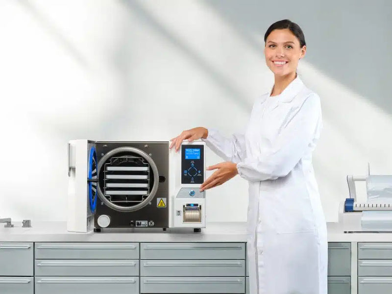 Newmed Hera B18 and B23 B-Class Vacuum Autoclave Incl. Printer and USB Logger (8391196147967)