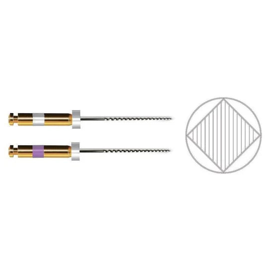 Rotary Wayfinder Path File, 10#, 15#, 25 mm, 6pcs/pack (14750653809018)
