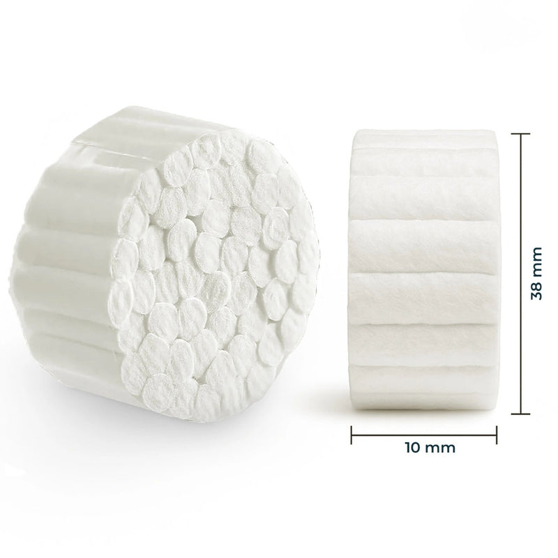 Dental Cotton Rolls 600 Pcs per bag (10x38mm)