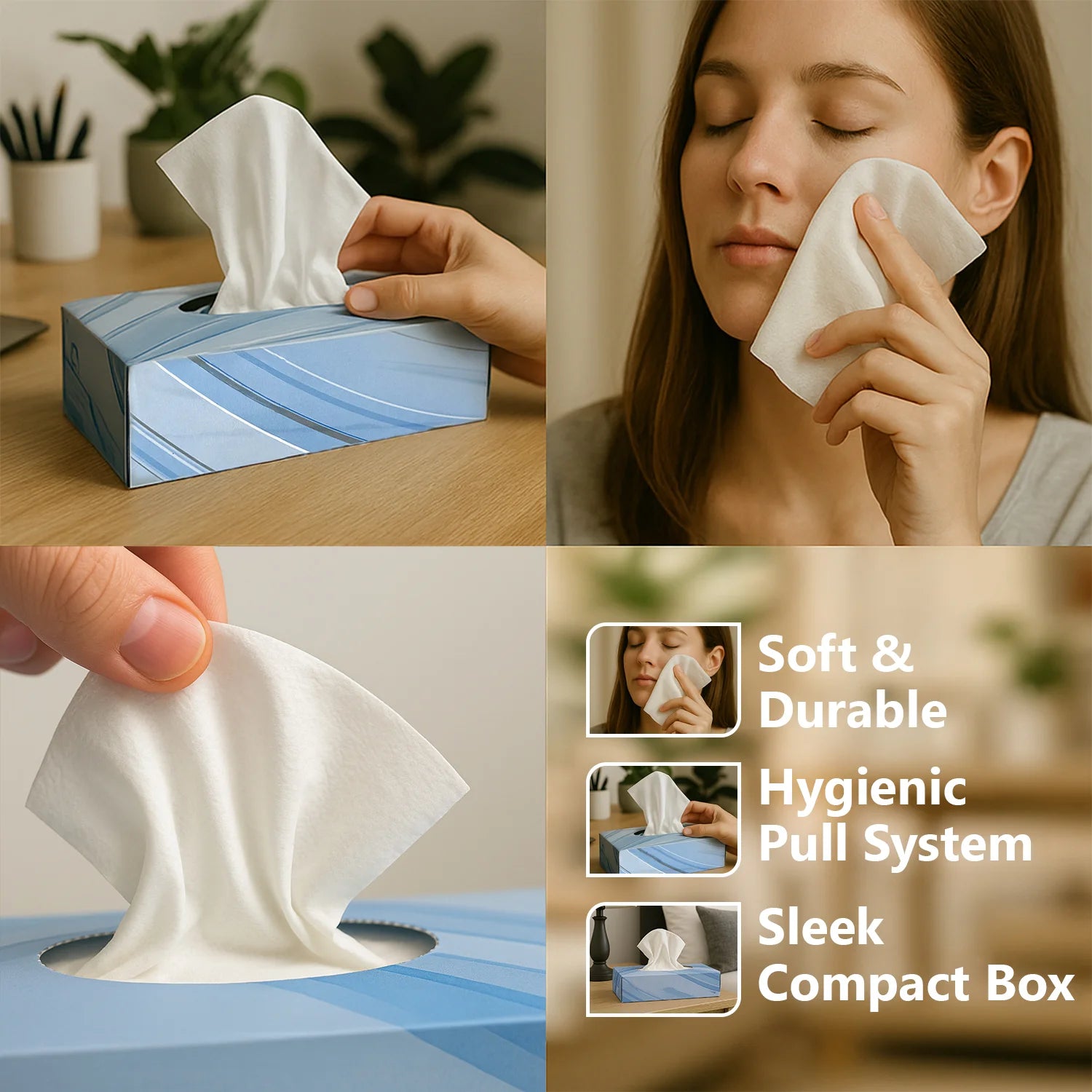 Facial Tissues 2 Ply 100 Sheets (Pack Of 36)