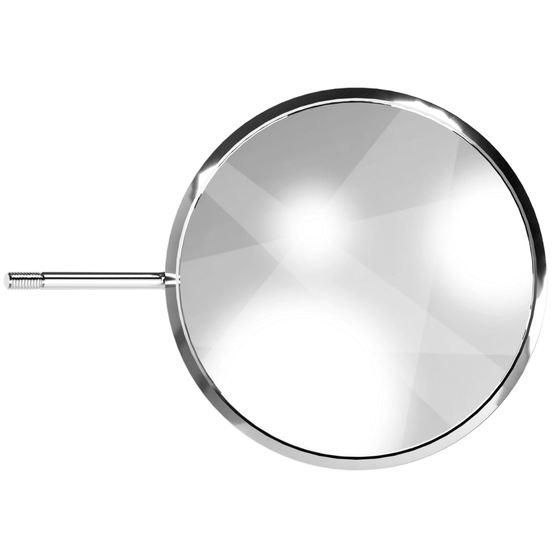 Acteon Pure Reflect Mouth Mirrors No. 7-10, Simple Stem